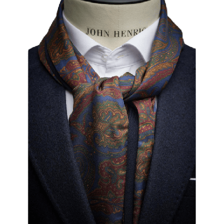 John Henric Wool & Silk Scarf Halsdukar scarves Herr ONESIZE