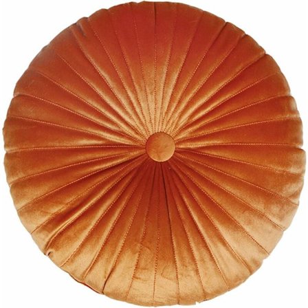 Rund pute Gulvpute Ensfarget Pluss Pute Dekorativ Cu