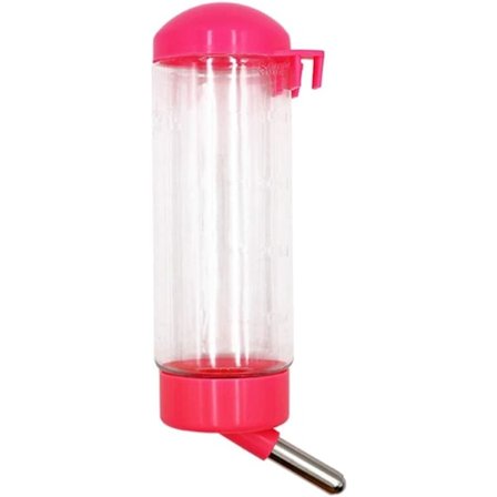 Hengende vannflaskedispenser i plast for hamster, hund, marsvin