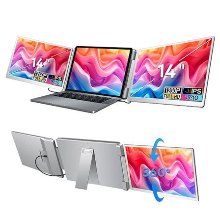 Tri-Screen S7 portable monitor 14"