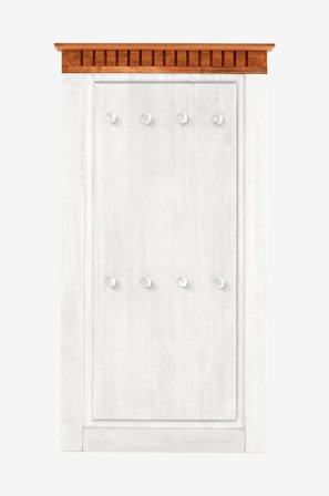 Loft24 - Lisa Panel - Hvid - Knager - Fra Homeroom