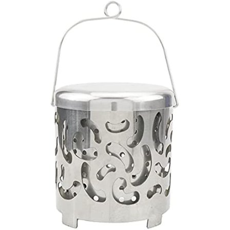 Camping Mini Varmeovn Oppvarmingsovner Rustfritt Stål Varmeadapter Bærbar Teltoppvarmingsdeksel