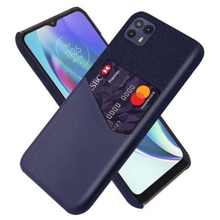 Bofink Motorola Moto G50 5G Kort Cover - Blå Blue