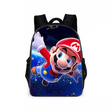Nye oys Super Mario rothers Rygsæk Tegnefilm skoletasker til børn. B