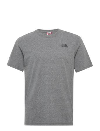 M S/S Red Box Tee T-shirts Short-sleeved Harmaa The North Face