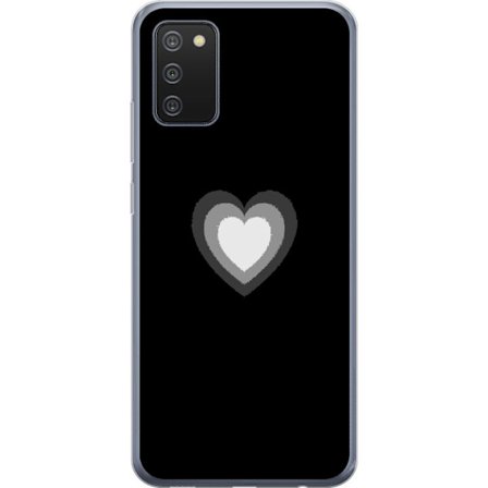 Kompatibel Mobilcover til Samsung Samsung Galaxy A02s Soft Glow Heart