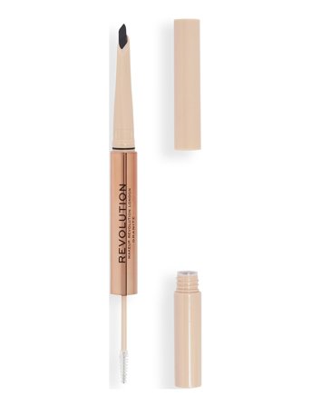 Revolution Beauty London Revolution Fluffy Brow Filter Duo Granite - Black - 1 ml