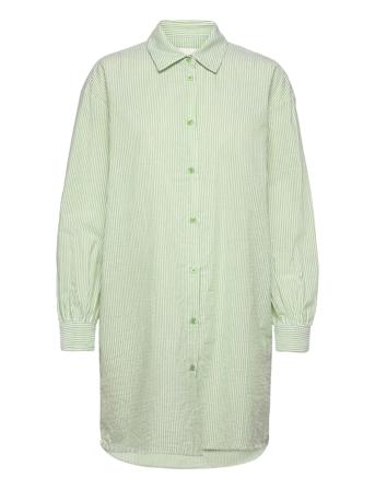 Frejamw Long Shirt Langermet Skjorte Grønn My Essential Wardrobe
