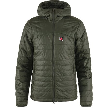 Fjällräven Expedition X-Lätt Pull à Casquetteuche S - male - Deep Forest/Vert - Winter Giletes