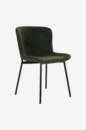 House Nordic - Spisebordsstol Mac, 2 stk. - Grøn - Stole - Fra Homeroom