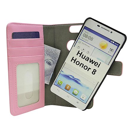 Skimblocker Magnet Wallet Huawei Honor 8
