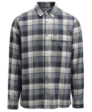 Lundhags Järpen Plaid Flannel Shirt Dk Sky blue