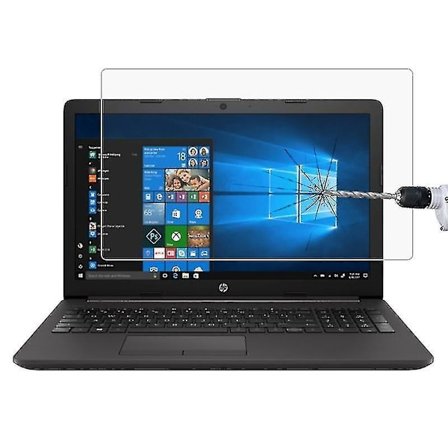 Laptop skärm HD härdat glas skyddsfilm för HP 255 G7 Notebook PC 15,6 tum