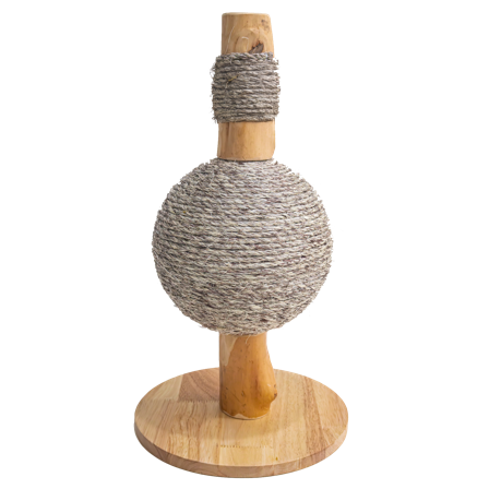 Selected by ZOO - Tatra krafseklosett, 25x25x46cm, Grå - Katt - Kloretre og kloremøbler - Klorebrett og kloresøyler - ZOO.no