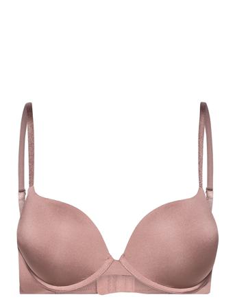 Bra Malva Shiny Clean Lingerie Bras & Tops T-shirt Bras Lyserød Lindex