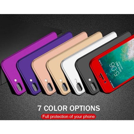 360 fodral med Skärmskydd till iphone 7/8 plus