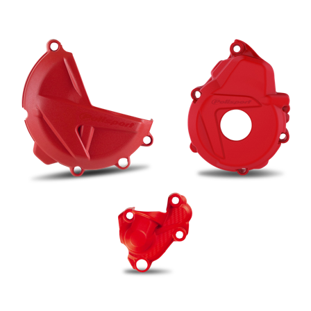 Kit Couvercle Embrayage et Allumage Polisport - Gas Gas EC 350F 2021-2023
