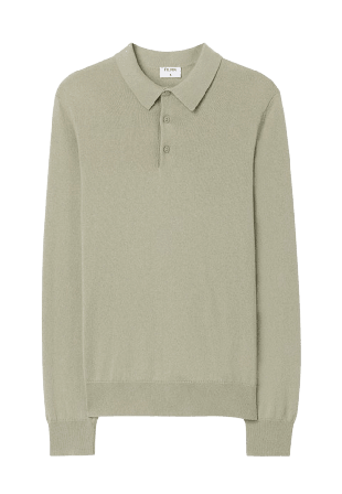 Filippa K Knitted Polo Shirt Skjortor Herr Grön M