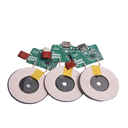 DIY QI-latausmoduuli QI 15W latausvastaanotinmoduuli Langaton QI TI latausmoduuli PCBA-kela vastaanotinmoduuli Yleiskäyttöinen matkapuhelimelle Nopea 