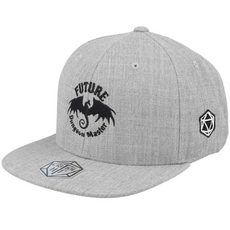 Critiql Hit - Harmaa snapback Lippis - Kids Future Dungeon Master Grey Snapback @ Hatstore