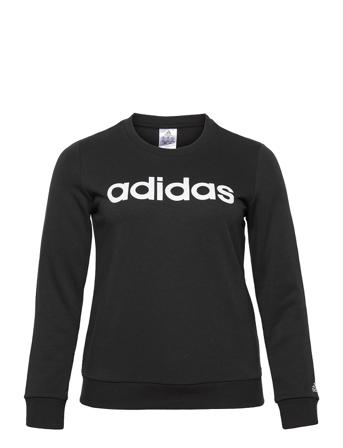 Essentials Logo Sweatshirt W Sweat-shirt Genser Svart Adidas Performance