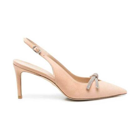Stuart Weitzman With Heel Pink, Dame Pumps, Størrelse: 40 EU