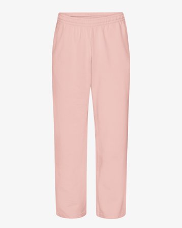 Organic Straight Leg Sweatpants - Faded Pink S