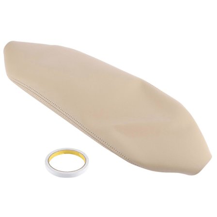 Auto Center Konsol Låg Betræk PU Læder Blød Armlænsbeskytter Passer til Camry 2007-2011 Beige