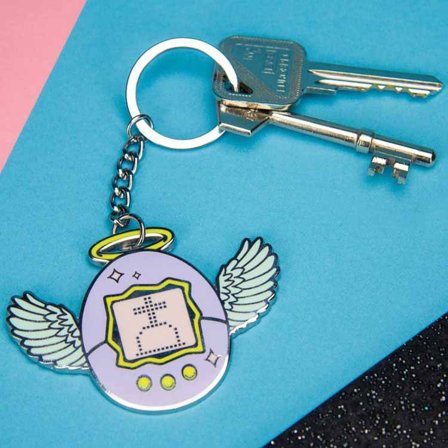 Tamagotchi Nøglering