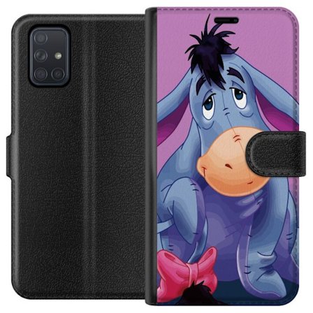 Kompatibelt Plånboksfodral till Samsung Samsung Galaxy A71 Nalle Puh - I-or