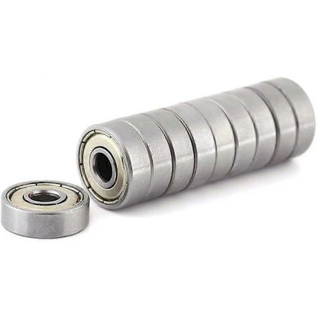 10 kpl 626ZZ Mini-kuulalaakerit, kaksoissuojatut metallisuojatut laakerit, monikäyttöinen hiiliteräs 6x19x6mm (LGL)