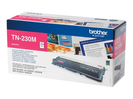 Brother Toner TN-230 M, TN-230M, magenta, singelförpackning - Lyreco - Toner och bläck - Tonerkassetter - Toner Brother