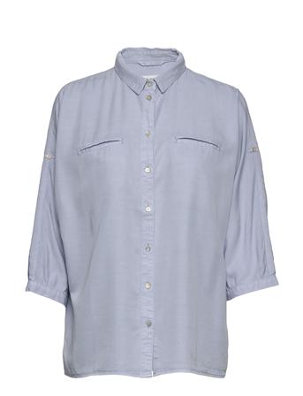 Shirt Pitkähihainen Paita Sininen Sofie Schnoor