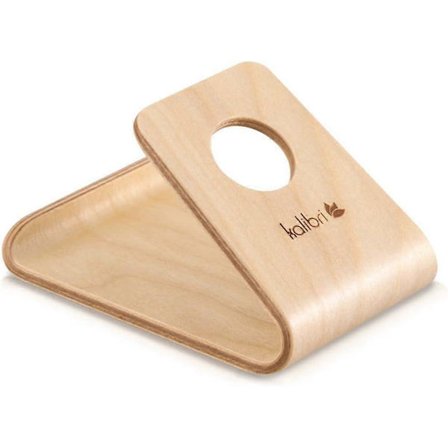 Telefonholder i træ - Universal birk smartphone- og tablet-holder i træ