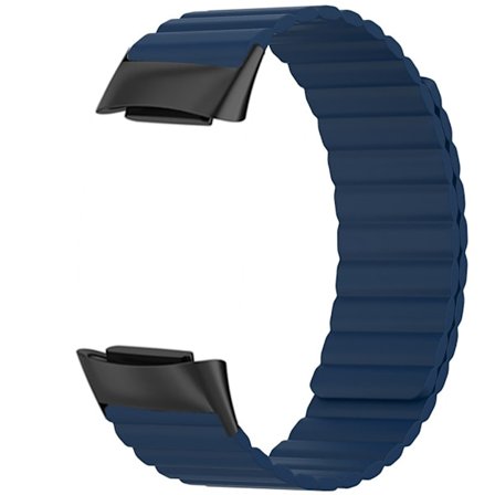 Andningsbart magnetarmband kompatibelt för Charge 6/5 Smartwatch Vattentätt Modernt Bälte Mjukt Armband Armbandsögla