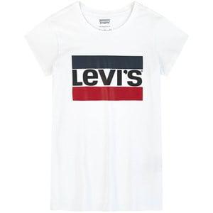 Levi's White Logo T-Shirt - Tops - 14 years - White - Mädchen
