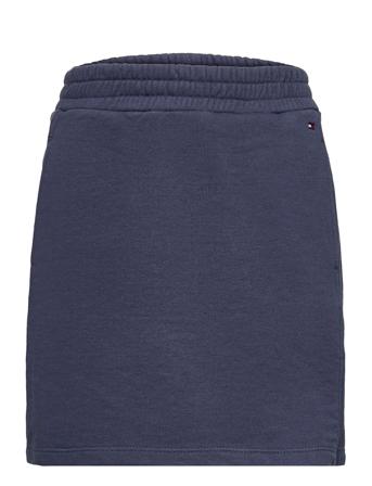 Essential Skirt Dresses & Skirts Skirts Short Skirts Blå Tommy Hilfiger