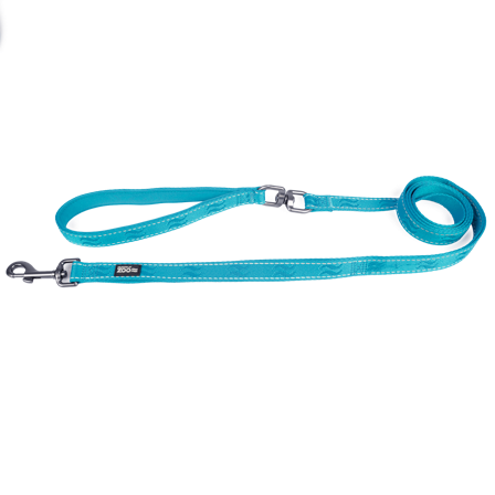 Selected by ZOO - Kobling Rufus 20 mm x 180 cm Turkis - Hund - Halsbånd - ZOO.no