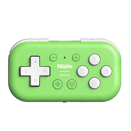 Mikro Bluetooth-kompatibel Gamepad Lomme Gaming Controller 16 Knapper Mini Håndholdt Spillekonsol til Switches/RPi