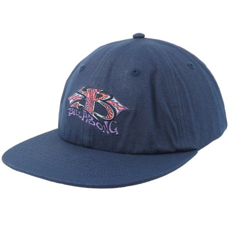 Billabong - Blå snapback Caps - Throwback Ombre Blue Strapback @ Hatstore