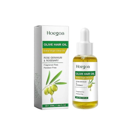 Oliivihiustenhoitoöljy - Syväkorjaava ja kosteuttava eteerinen öljy pehmeille ja kiiltäville hiuksille