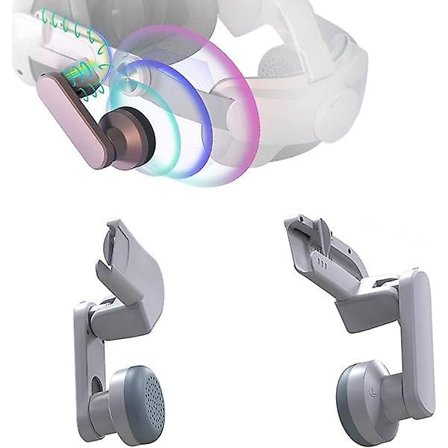 VR-Hörlurar för Meta Quest 3 VR-headset för förbättrad ljudkomfort, öronsskydd, ljudsamlare, Quest 3-tillbehör