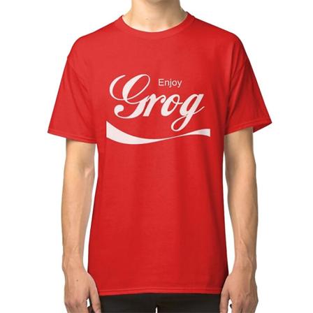 Grogg T-shirt red M