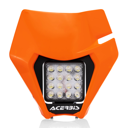Acerbis Headlight VSL Orange - KTM 500 EXC-F SIX DAYS 2020-2023