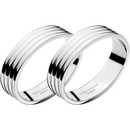 Georg jensen Bernadotte servietring 2 stk. - Stål | KitchenOne