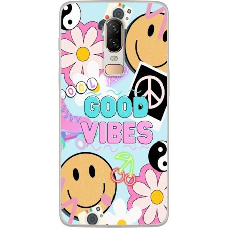 Kompatibel Mobilcover til OnePlus OnePlus 6 Gode Vibrationer