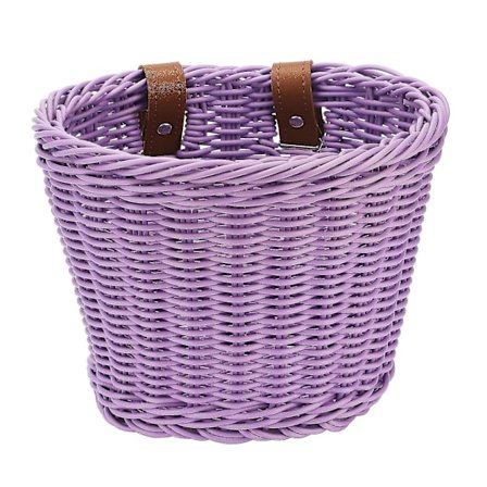 21*17*16cm Barns Wicker Cykel Varukorg För Barn Pojkar Flickor Cykel Cykel