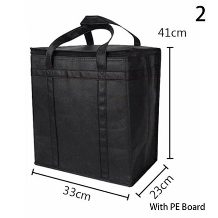 Ekstra stor køletaske køleboks picnic camping is sort 2