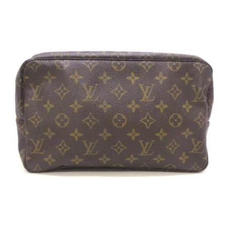 Louis Vuitton Vintage, Pre-owned Polyester pouches Bruin, Dames, Maat:ONE Size