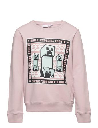 Nkfjassana Minecraft Sweat Unb Bio Svetari Collegepaita Liila Name It